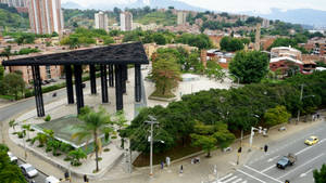 Medellin Parque De Las Chimeneas Wallpaper