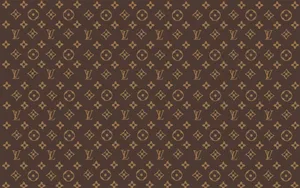 Medium Smooth Surface Vintage Louis Vuitton Wallpaper