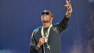 Meek Mill Wearing Sunglasses Wallpaper