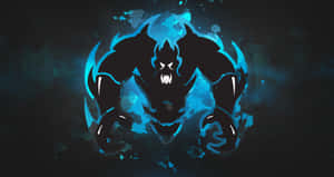 Meet Cool Monster - A Trendy Artwork With A Unique Flair Wallpaper