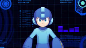 Mega Man On An Epic Adventure Wallpaper