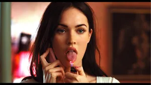 Megan Fox Tongue Jennifer's Body Wallpaper