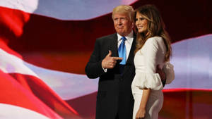 Melania And Donald Trump Wallpaper