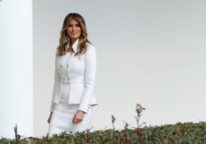 Melania Trump Formal Style Wallpaper