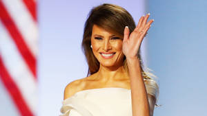 Melania Trump Wave Wallpaper