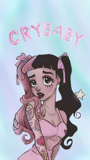 Melanie Martinez Aesthetic Cartoon Wallpaper