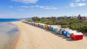 Melbourne Brighton Beach Wallpaper