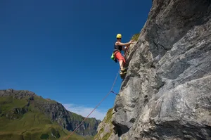 Melchsee-frutt Sport Climbing Wallpaper