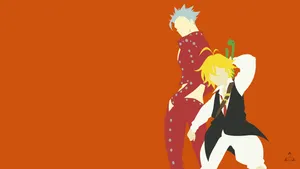 Meliodas And Ban Vector Art Wallpaper