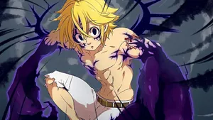 Meliodas Demon Side Seven Deadly Sins Wallpaper