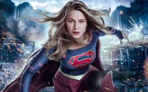 Melissa Benoist Supergirl Wallpaper