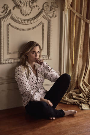 Melissa George Modeling For Vogue Wallpaper