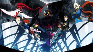 Members Of Gurren Lagann Team Wallpaper