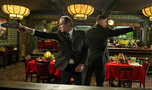 Men In Black Action Comedy Film Wallpaper