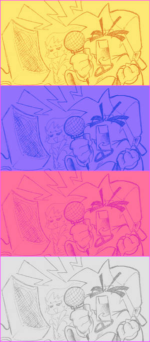 Menu Background Friday Night Funkin Wallpaper