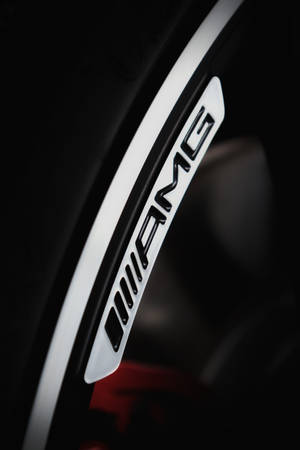 Mercedes Amg Branding Iphone Wallpaper