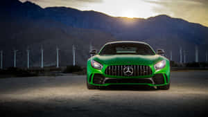 Mercedes Amg Gt Front View Wallpaper