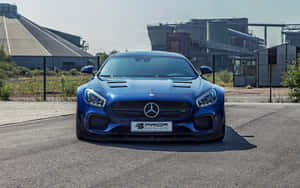 Mercedes Benz Blue Amg Gt Wallpaper