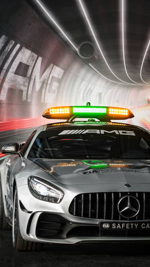 Mercedes Benz Safety Car Iphone Wallpaper