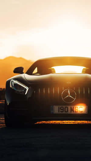 Mercedes Benz Sl63 Amg 2009 Sunset Wallpaper
