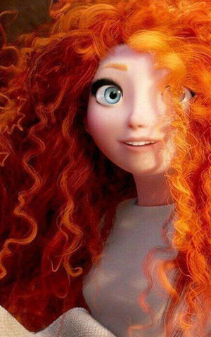 Merida With Messy Hair Wallpaper