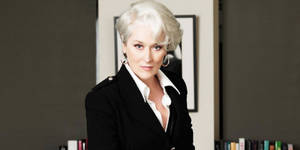 Meryl Streep Inside The Office Wallpaper