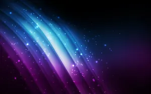 Mesmerizing Blue Glitter Sparkle Against A Darker Background Wallpaper