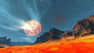 Mesmerizing Glimpse Of The Cosmos Wallpaper