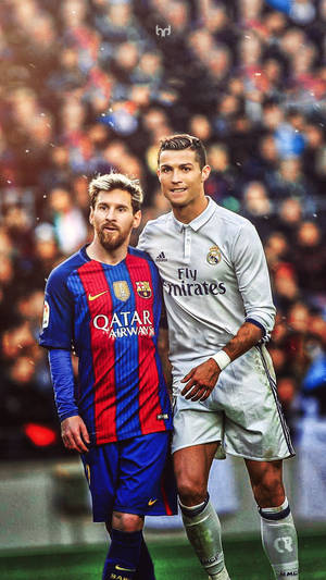 Messi And Ronaldo Wallpaper