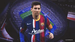 Messi Psg Aerial Stadium Wallpaper
