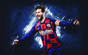 Messi Psg Football Victory Wallpaper