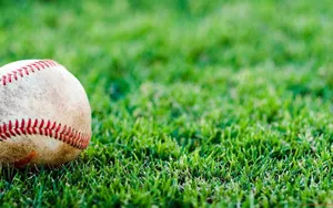 Messy Baseball On The Field Wallpaper