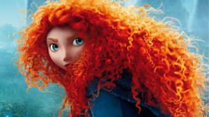 Messy Haired Princess Merida Wallpaper