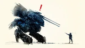 Metal Gear Solid Snake Vs Rex Wallpaper