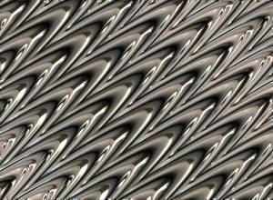 Metallic Flowing Surface Design Wallpaper
