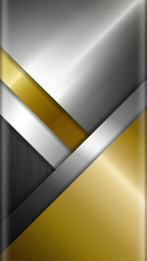 Metallic Gold 1080 X 1920 Wallpaper