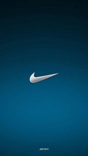 Metallic Nike Iphone Logo Wallpaper