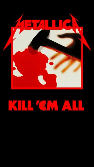 Metallica Kill 'em All Album Wallpaper