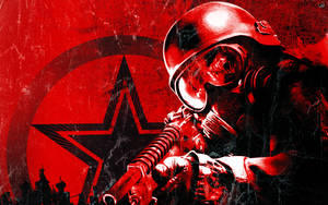 Metro 2033 Red Aesthetic Ranger Wallpaper