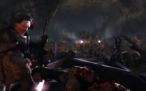 Metro 2033 Vladimir And Rangers Wallpaper