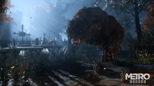 Metro Exodus Mutant Beast Encounter Wallpaper