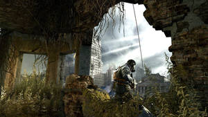 Metro Last Light Foliage Wallpaper