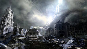 Metro Last Light Lightning Wallpaper