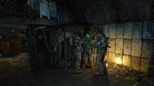 Metro Last Light Shelters Wallpaper