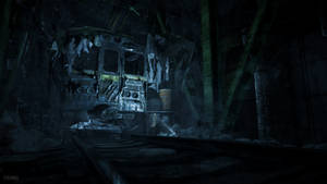 Metro Last Light Subway Car Wallpaper