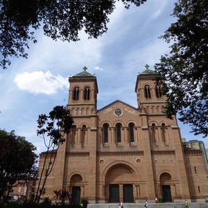 Metropolitan Cathedral Of Medellín Wallpaper