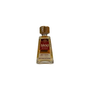 Mexican Brand 1800 Tequila Reposado Mini Bottle Wallpaper