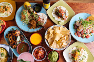 Mexican Cuisine Variety Spread.jpg Wallpaper