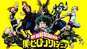 Mha Anime Poster Wallpaper