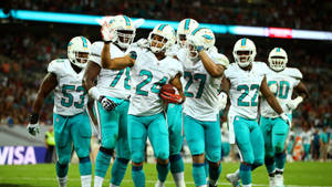 Miami Dolphins Football Team Wallpaper